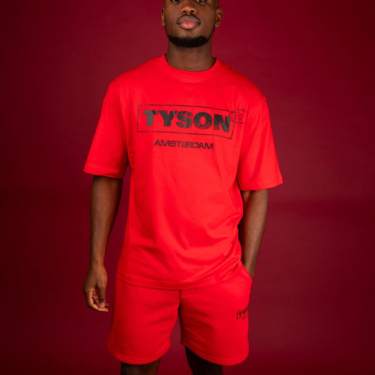 TYSON 2.0 T-SHIRT RED (UNISEX)